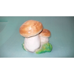 Grzybki - dwa prawdziwki na mchu B362-H22x23cm