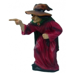 B26 Baba Jaga grożąca palcem H62cm