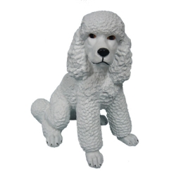 PIes Pudel siedzący C316-H34cm