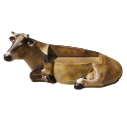 Krowa leżąca duża-ławka C776b-H96x213cm
