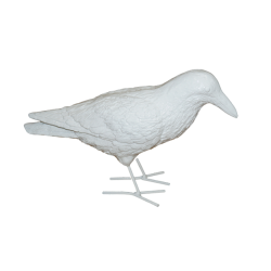 C805b Kruk biały H27x45 cm