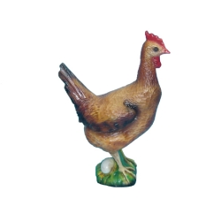 Kura naturalna brązowa C93a-51cm