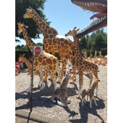 Figurki  żyrafy