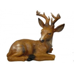 Jeleń leżący C248-H42x43cm