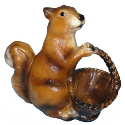 Wiewiórka z koszem C340-H41cm