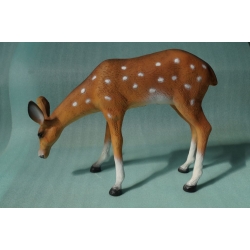 Sarna stojąca pochylona C574-H41x52x12cm